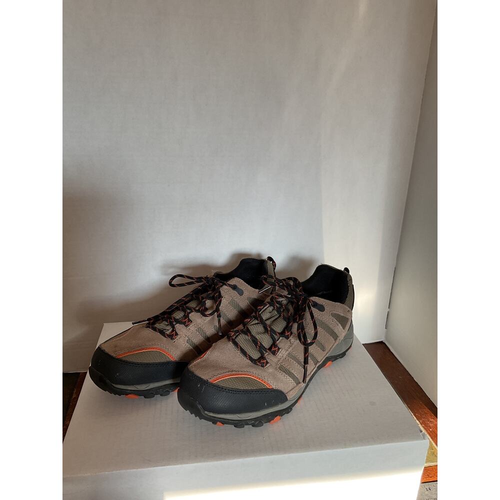 Wolverine- W20326 - Men’s Waterproof Suede Hiking/Trail Shoes -Tan/Orange - 10M
